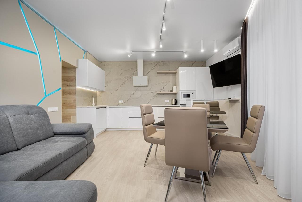 Pearl 45 Panoramic Sea View Apartment Odessa Exteriör bild